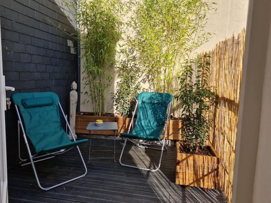 Bel Appartement 3 Suites Privatives Hyper Centre Tourcoing Bagian luar foto