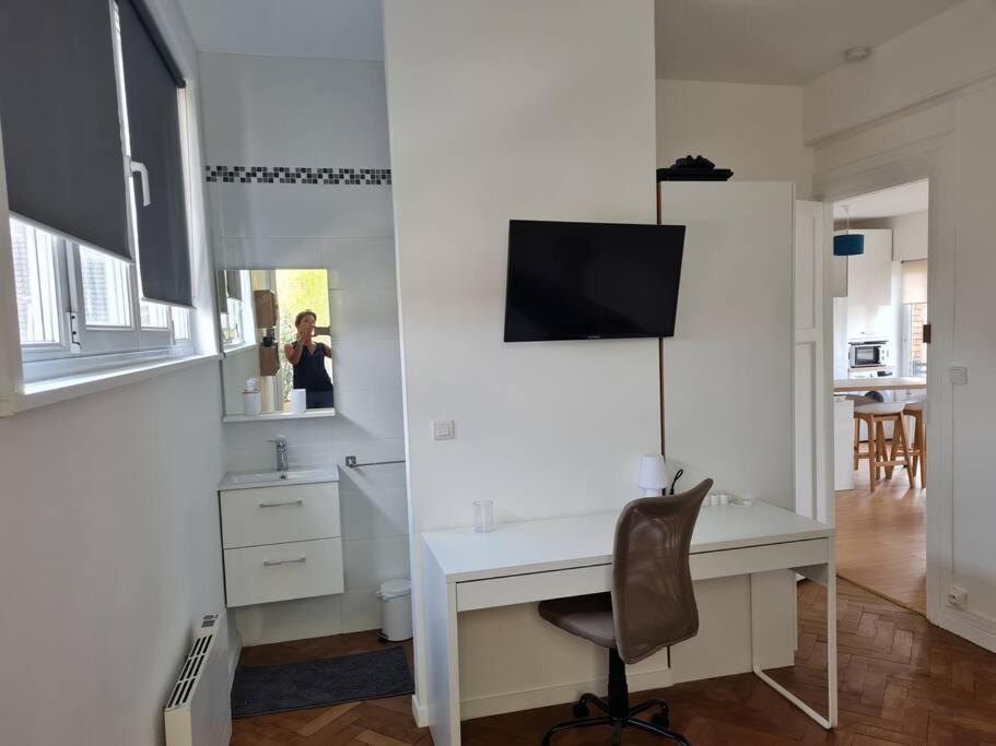 Bel Appartement 3 Suites Privatives Hyper Centre Tourcoing Bagian luar foto